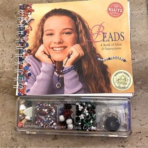New:  Klutz-Beads:  A Book Of Ideas with Czech Glass Beads & Findings